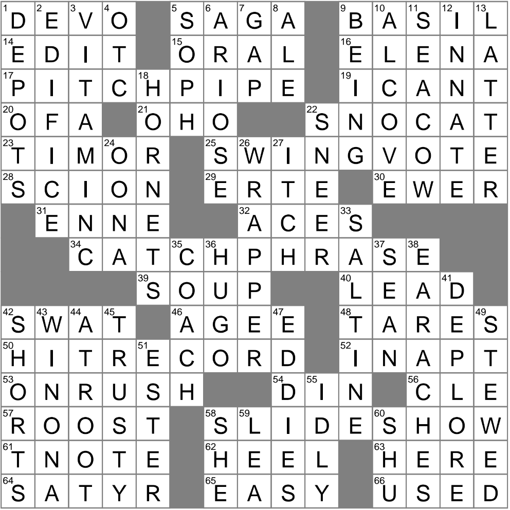 la times crossword printable free