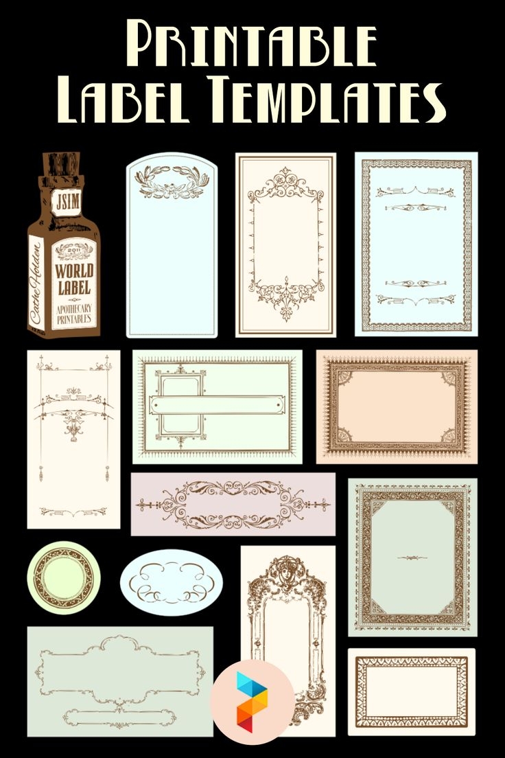 free printable label templates