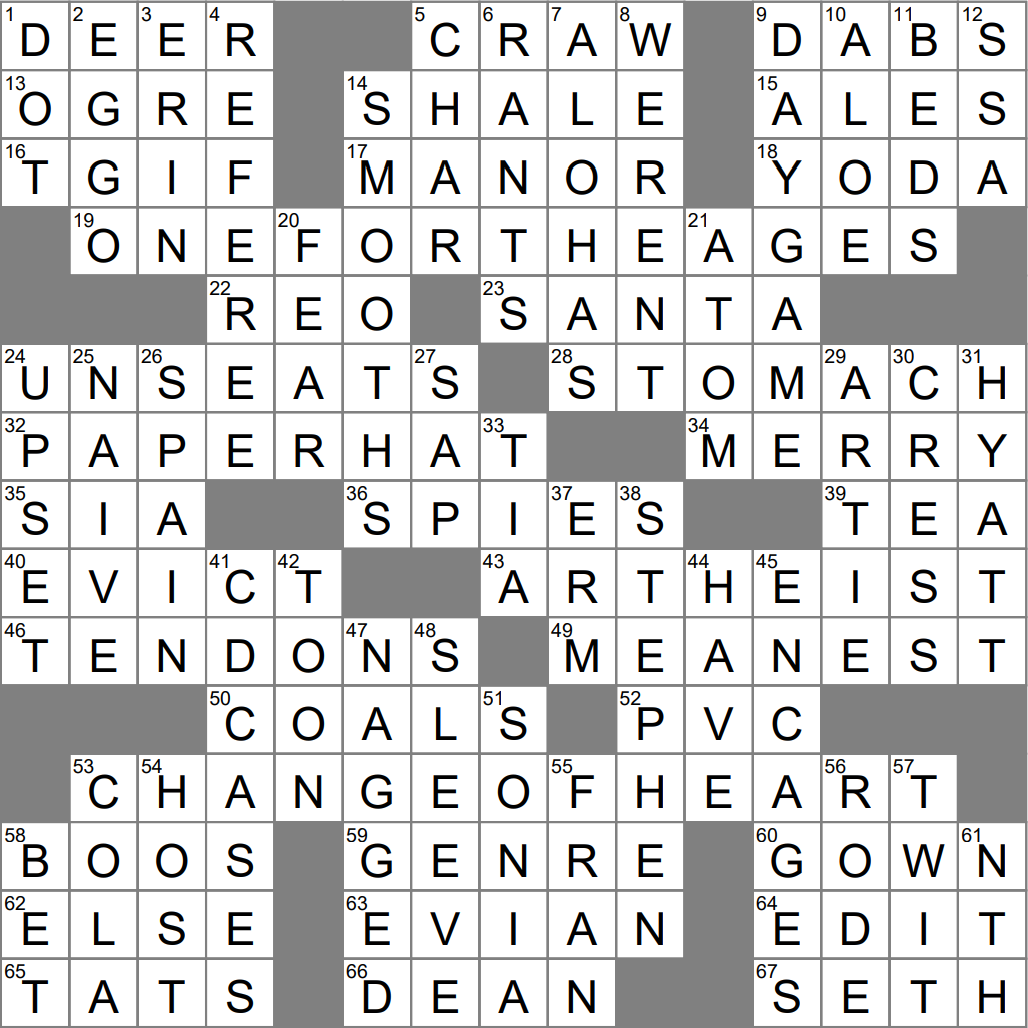 los angeles times sunday crossword printable