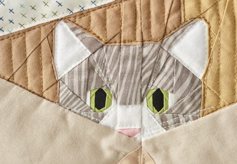 Make An Adorable Cat Quilt With This Free Pattern Gathered