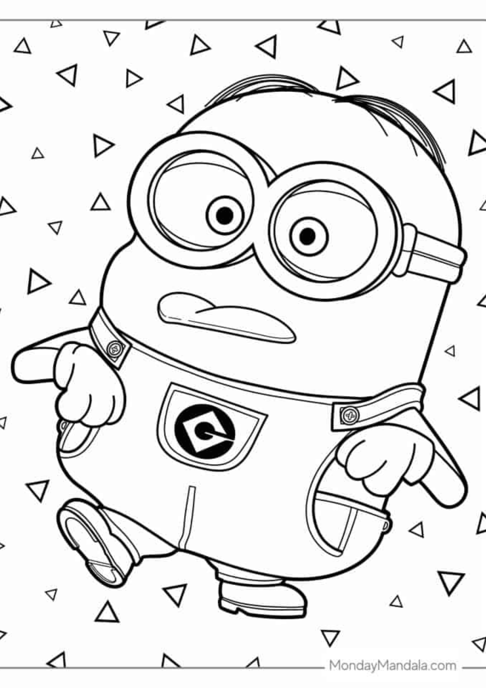 Minions Coloring Pages By Padz Raket PH