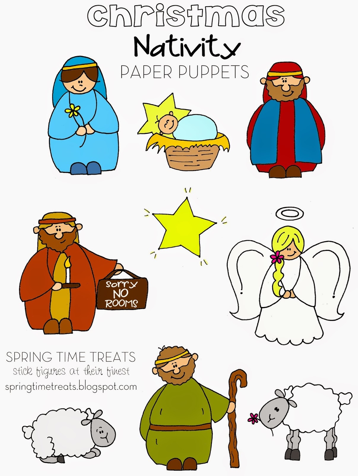 printable nativity scene patterns