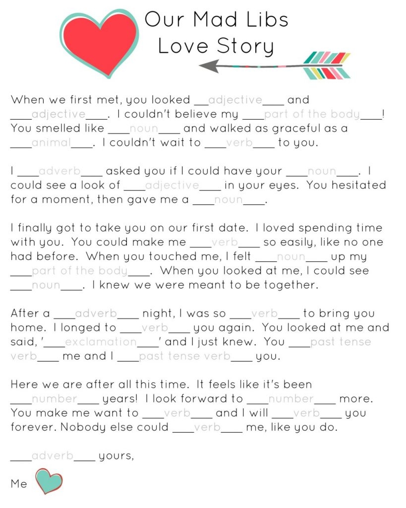 printable mad libs for adults