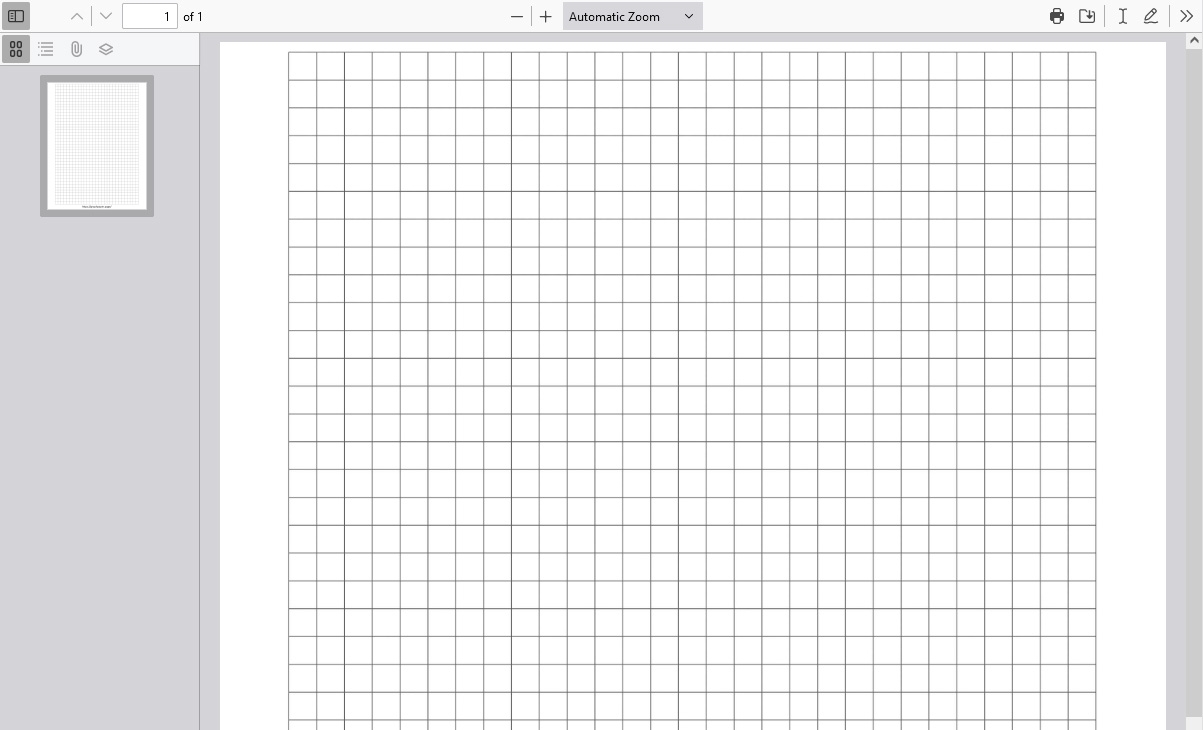 Plain Graph Paper PDF Graph Paper Page
