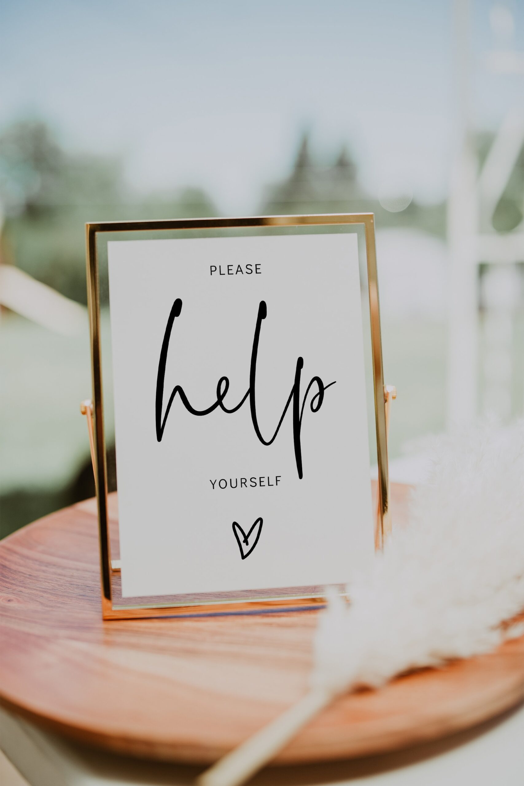 free printable wedding signs
