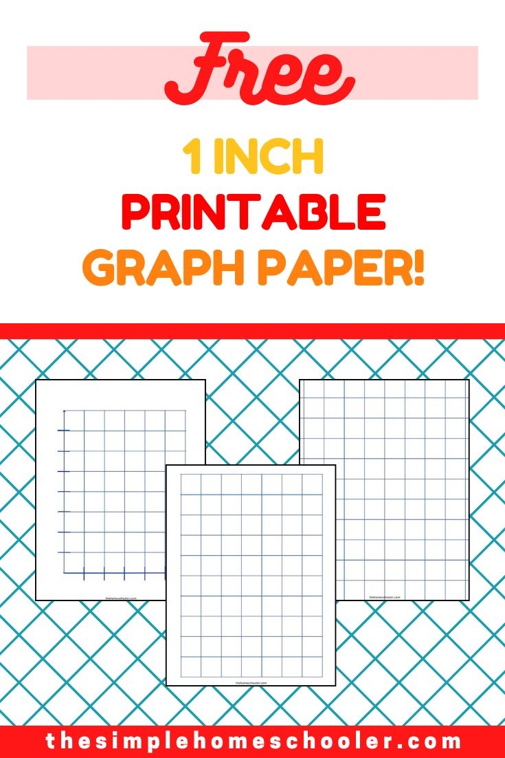 Precise 1 Inch Graph Paper Templates Free Printable The Simple Homeschooler Precise 1 Inch Graph Paper Templates Free Printable The Simple Homeschooler