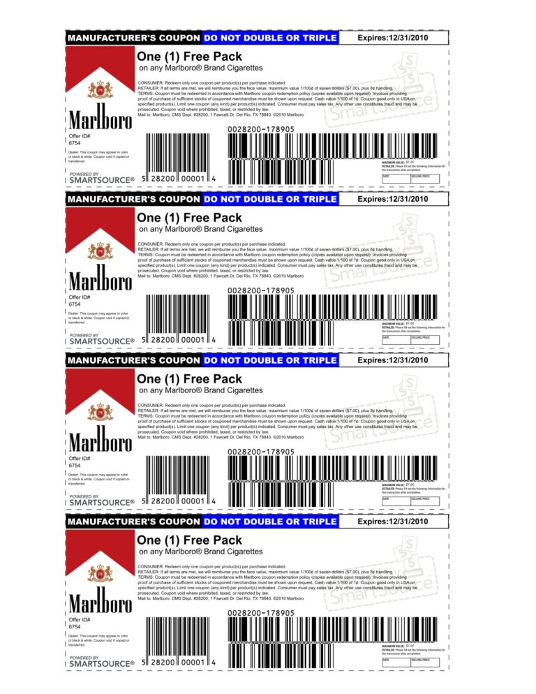 Print Coupons