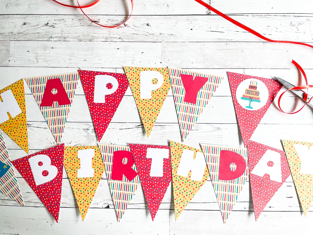 Printable Birthday Banner Everyday Party Magazine