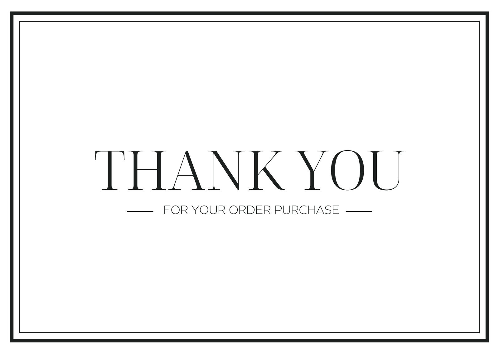 thank you card printable