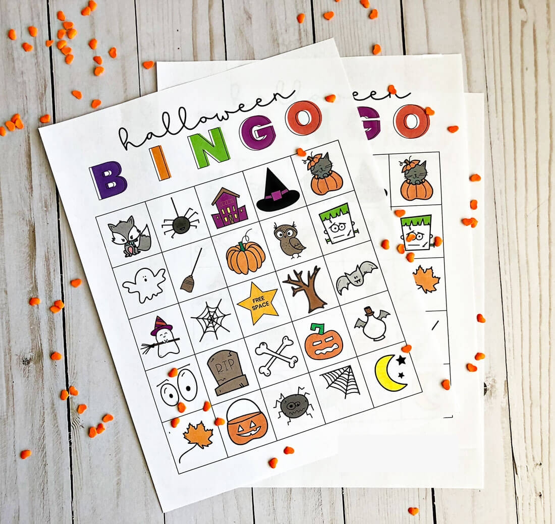 Printable Halloween Bingo Printable Halloween Bingo