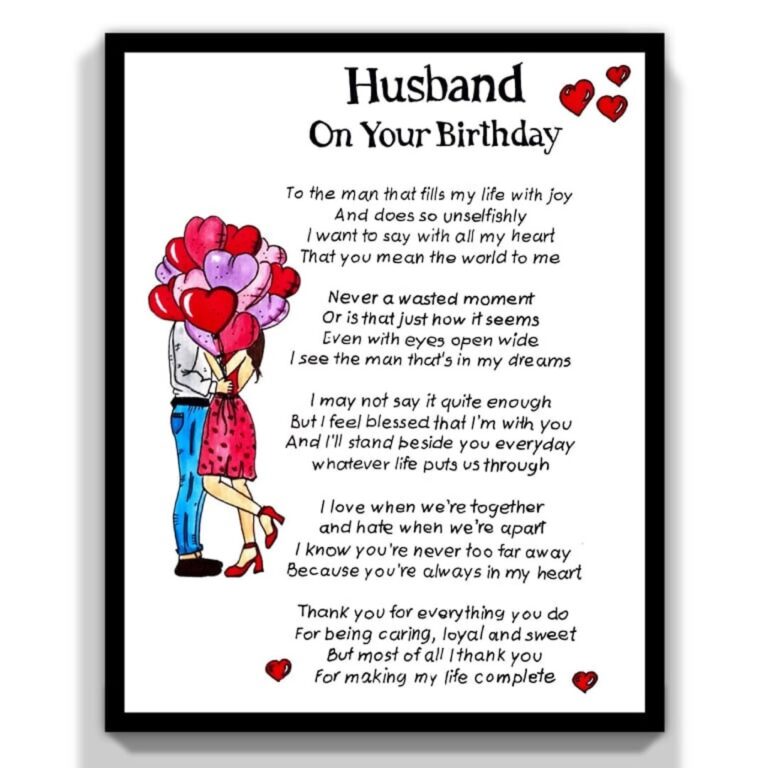 Printable Husband Birthday Card Gift To My Husband Card For Birthday Romantic Message Card For Husband I Love You Card Etsy