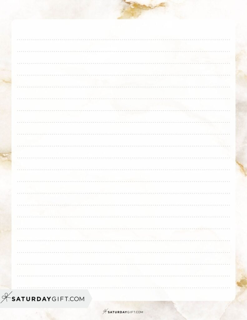 Printable Letter Paper 37 Cute Decorative Writing Papers SaturdayGift