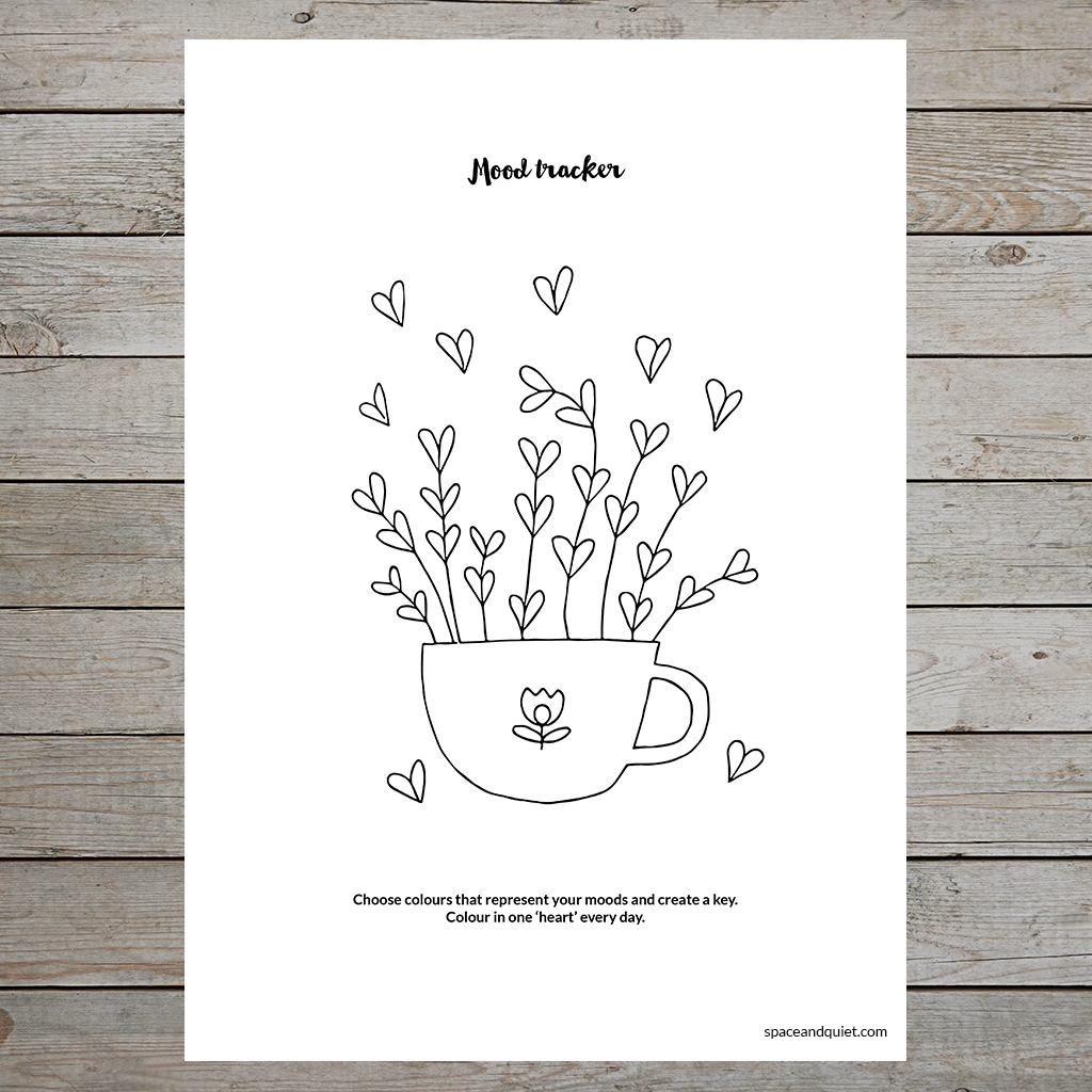 Printable Mood Tracker For Bullet Journal Free Download