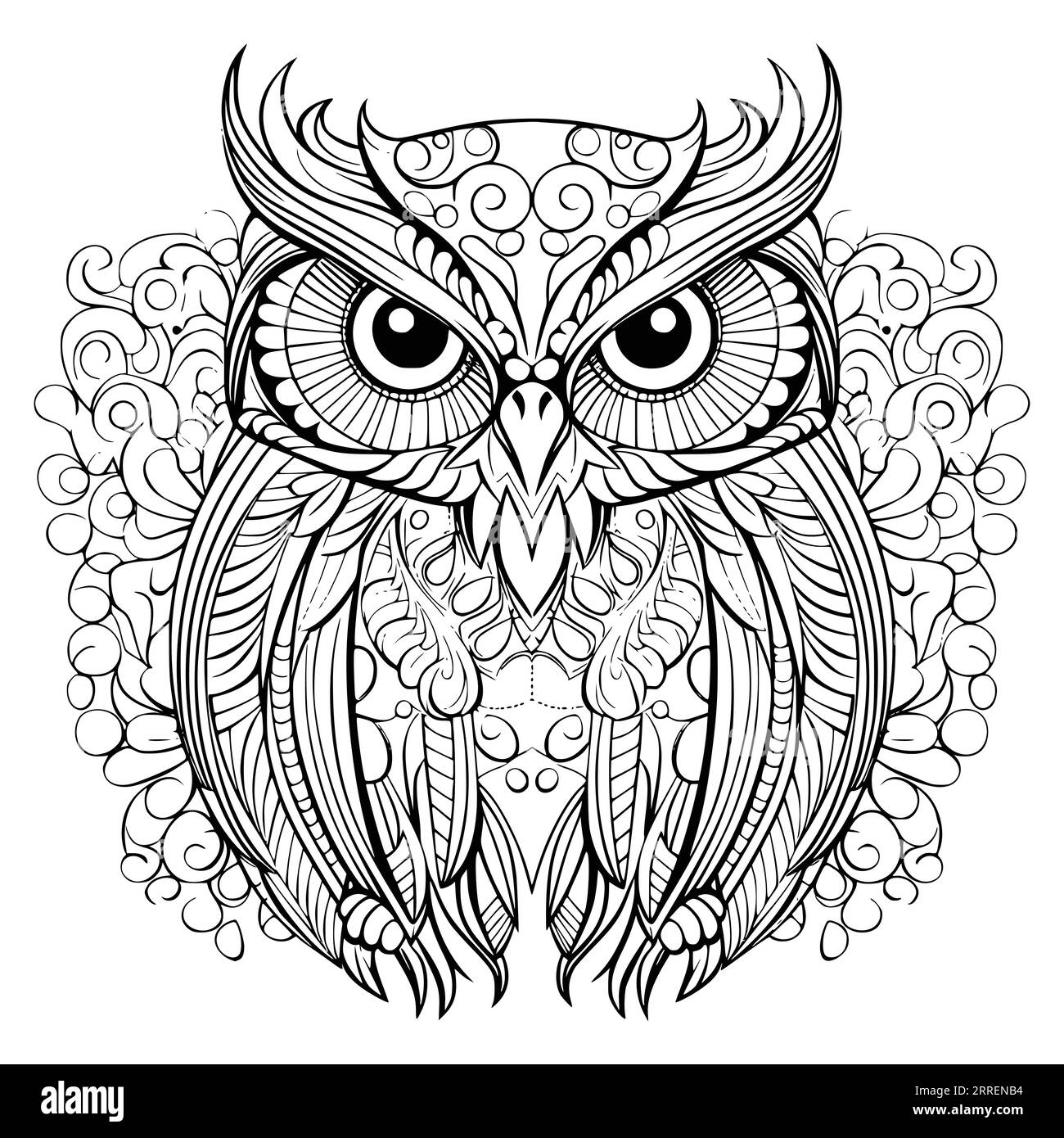 owl coloring pages printable