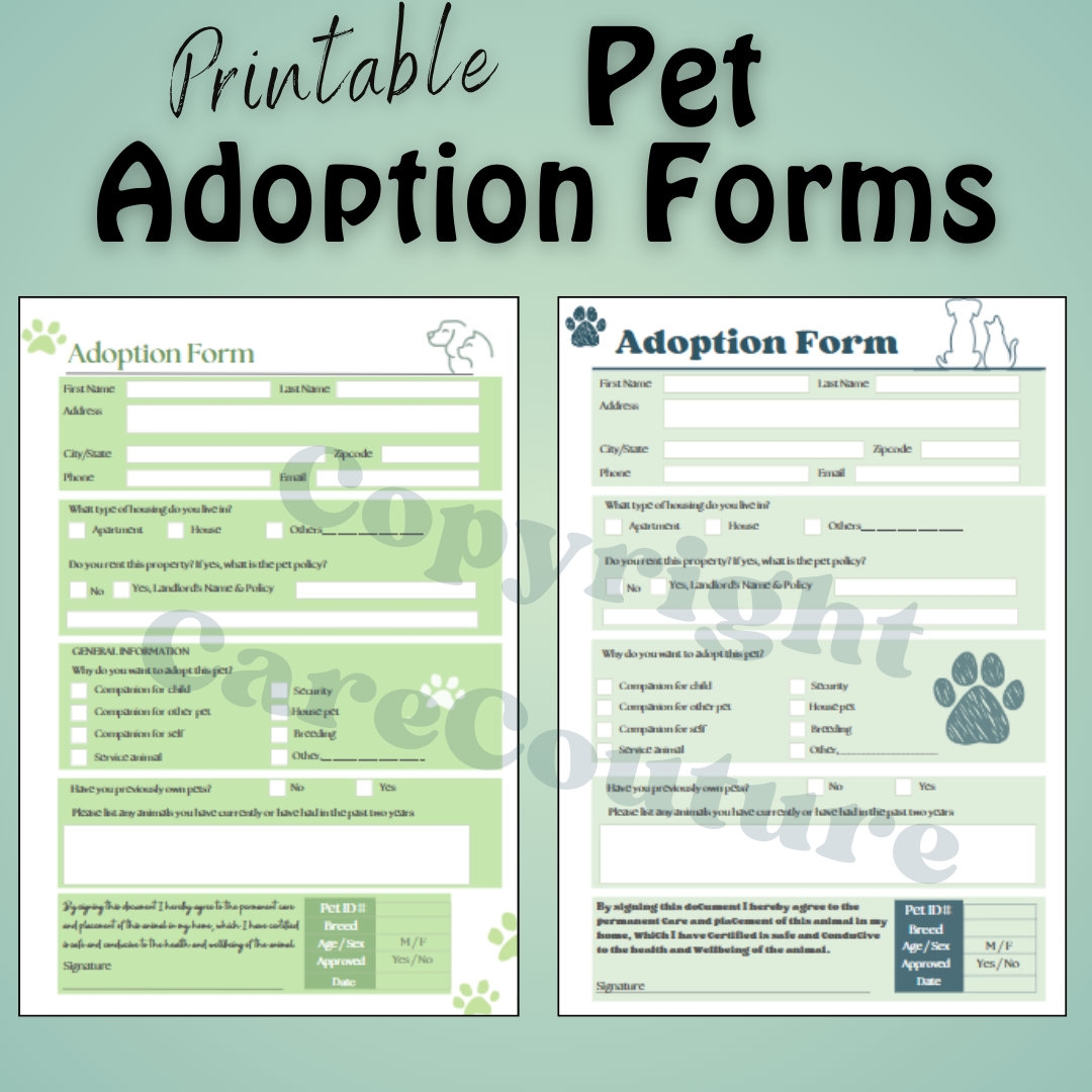 Printable Pet Adoption Form Animal Adoption Printable Download Pet Printable Adoption Downloadable Pet Adoption Rescue Animal Adoption Dog Etsy Printable Pet Adoption Form Animal Adoption Printable Download Pet Printable Adoption Downloadable Pet Adoption Rescue Animal Adoption Dog Etsy