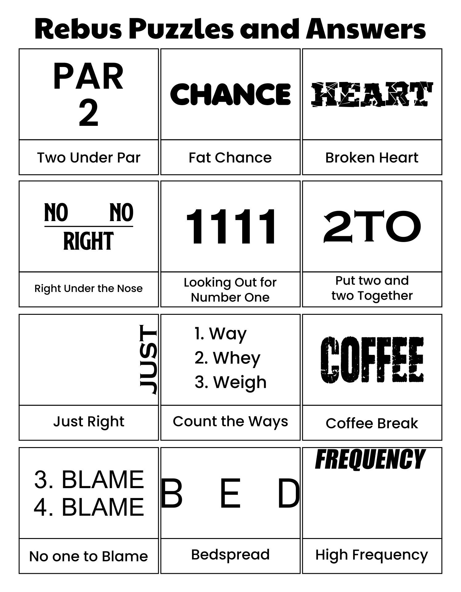 Printable Rebus Puzzles For Kids Woo Jr Kids Activities Worksheets Library