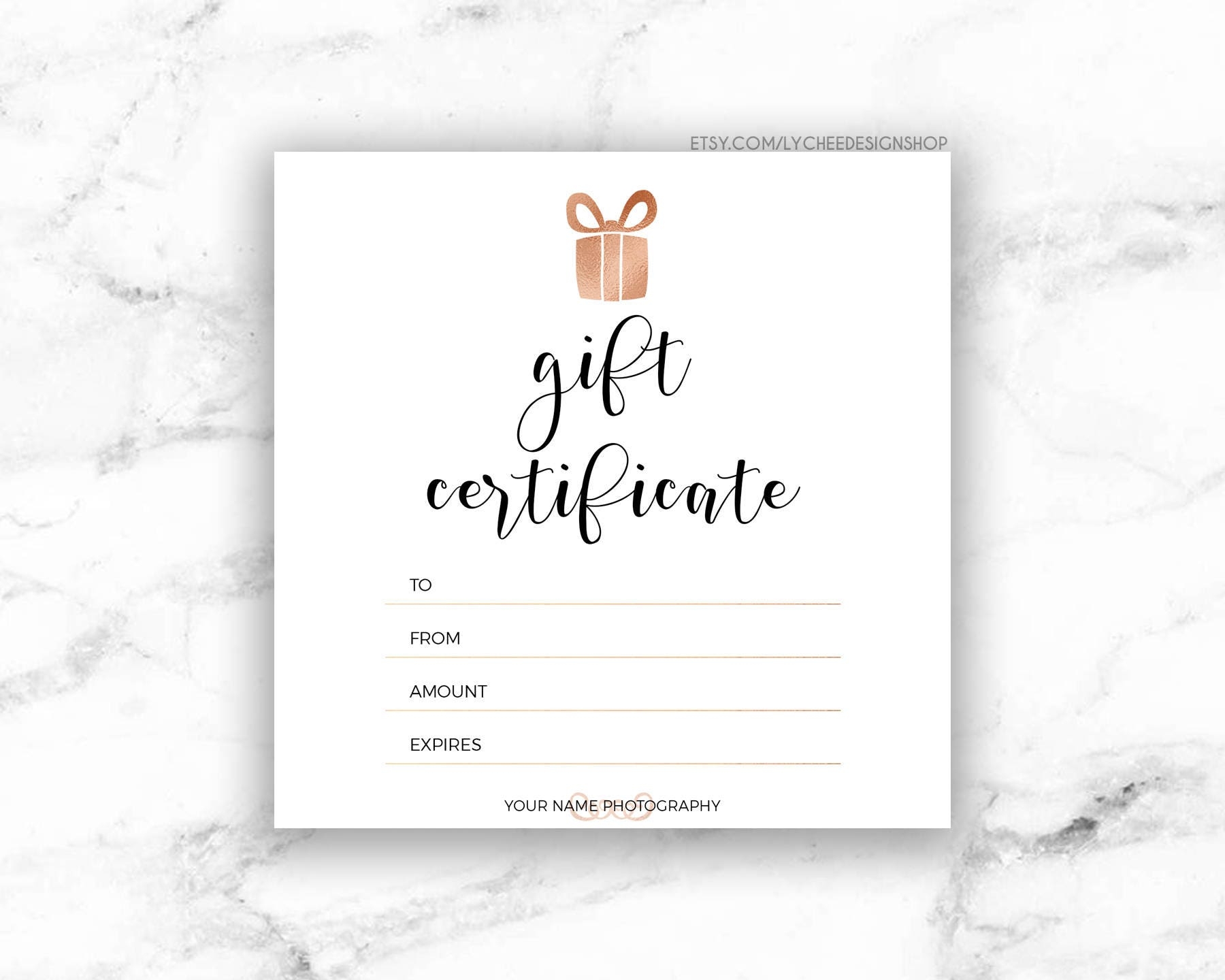 printable gift certificate template