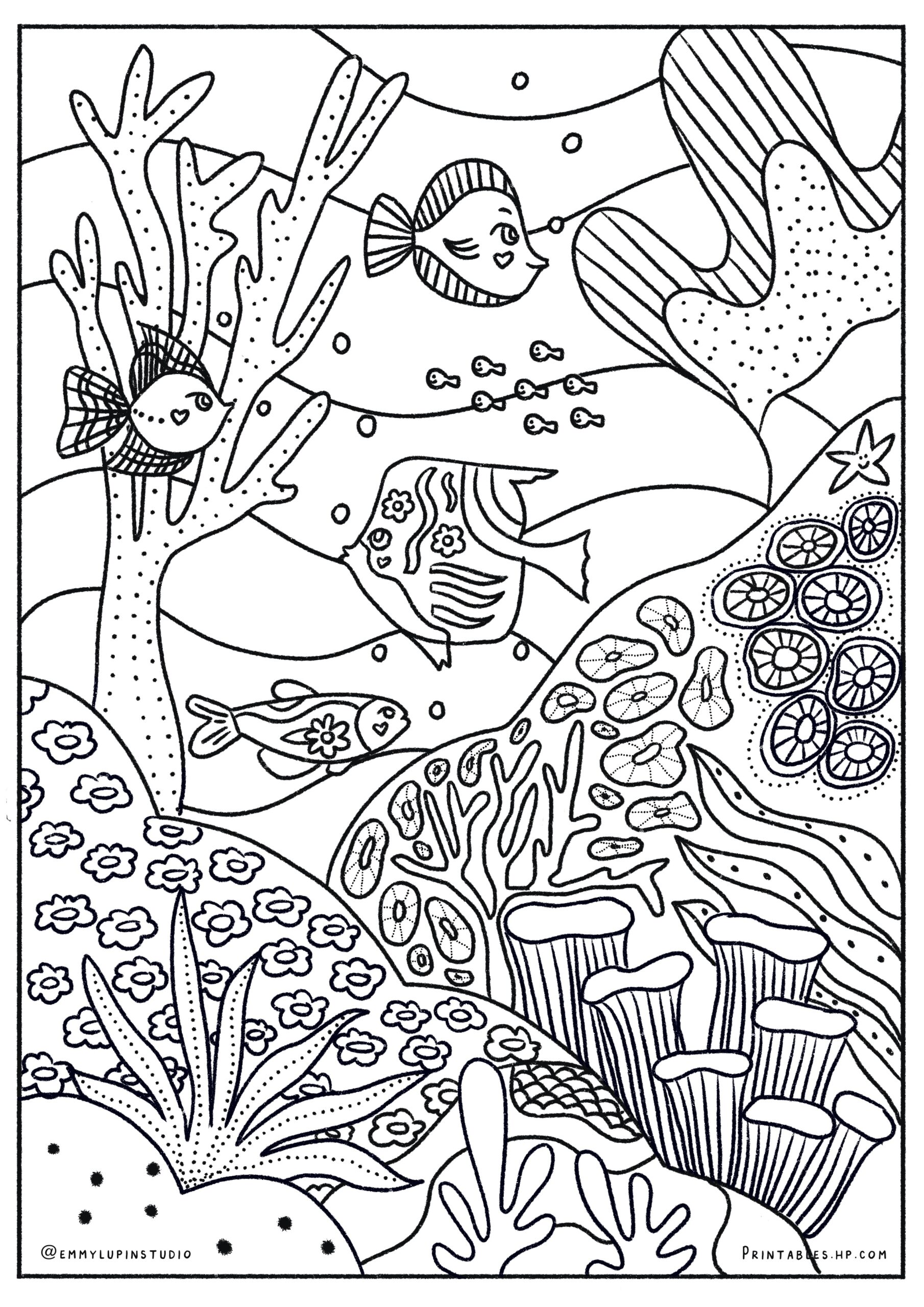 Printables Free Coloring Pages Learning Worksheets HP Official Site