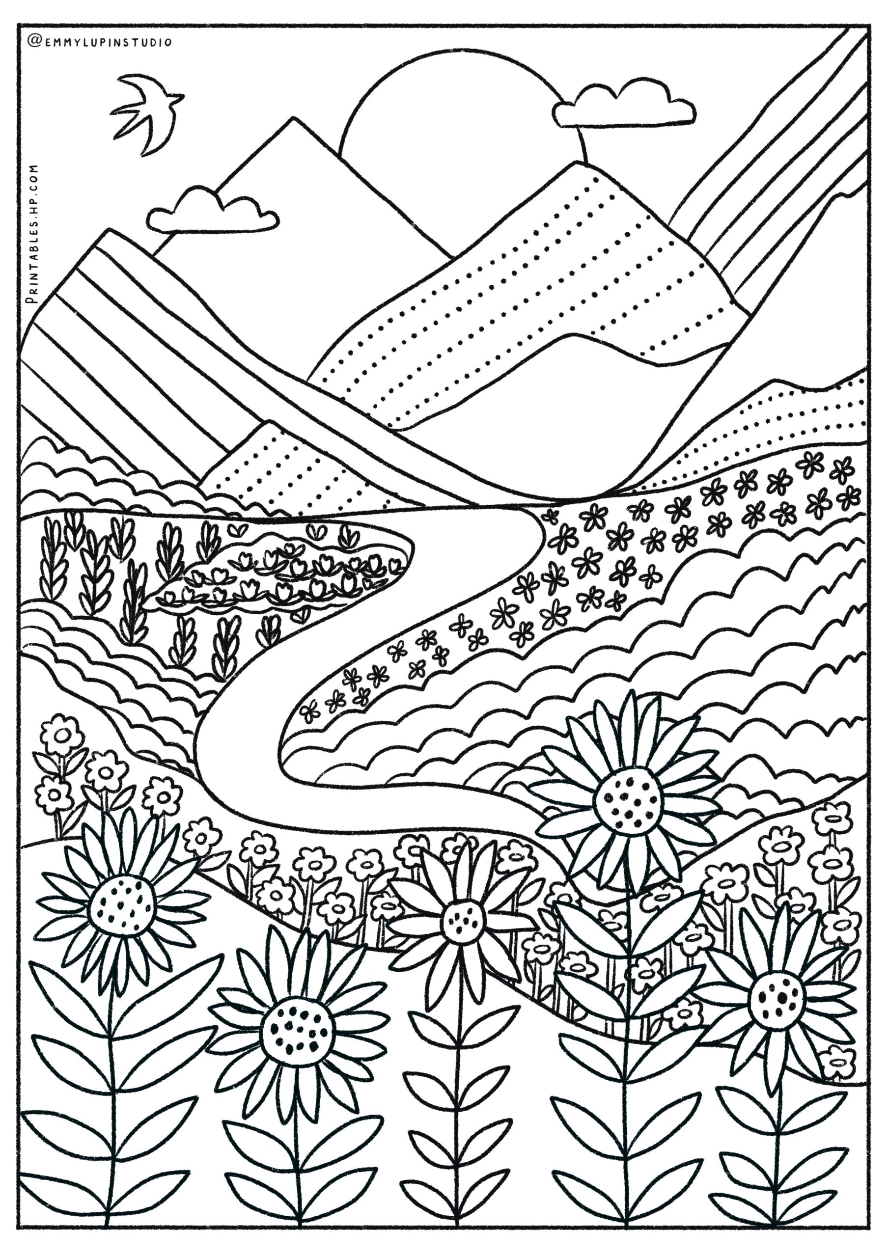 Printables Free Coloring Pages Learning Worksheets HP Official Site