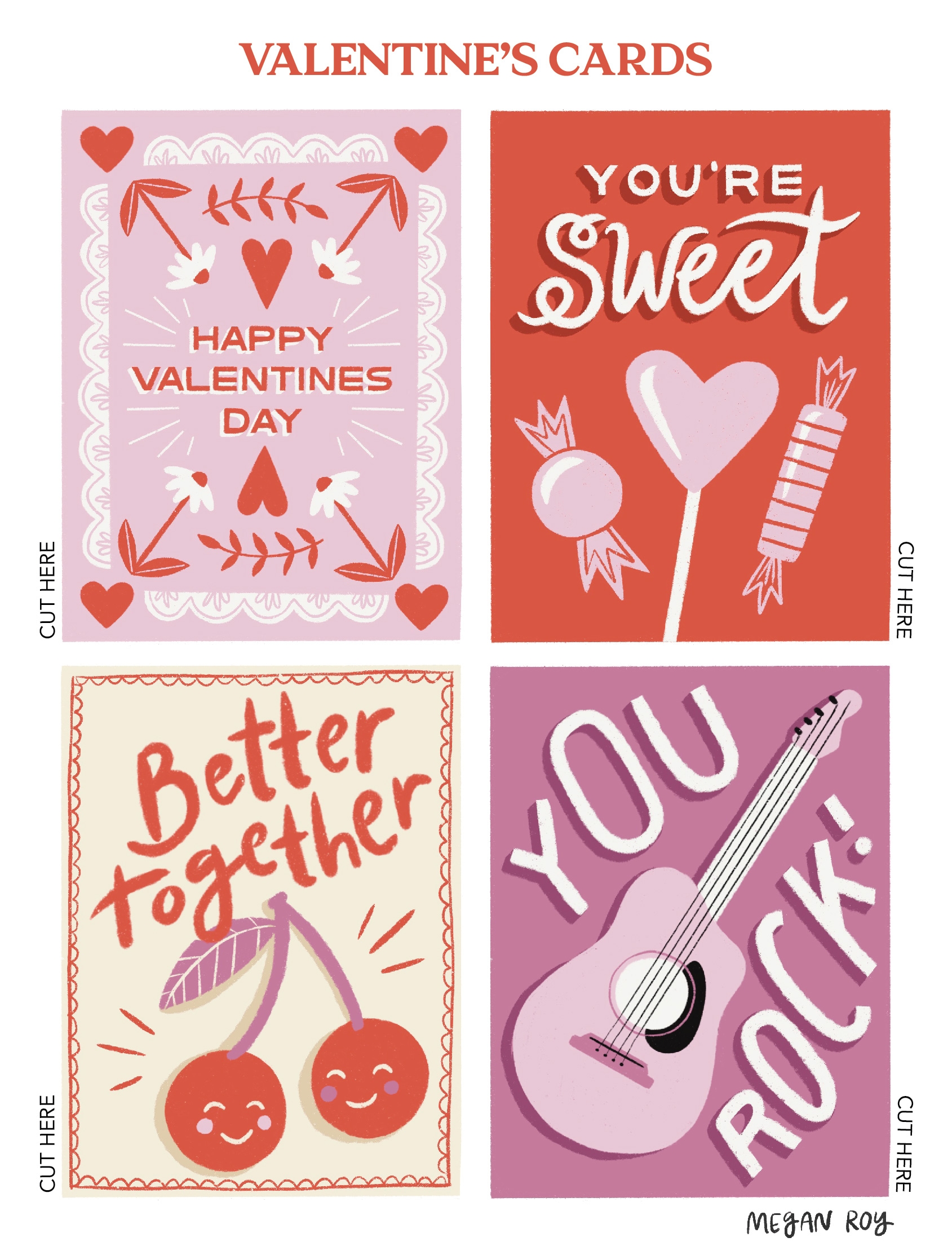 printable valentines day cards