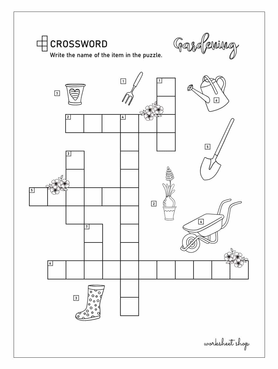 Puzzles Worksheet Shop Puzzles Worksheet Shop