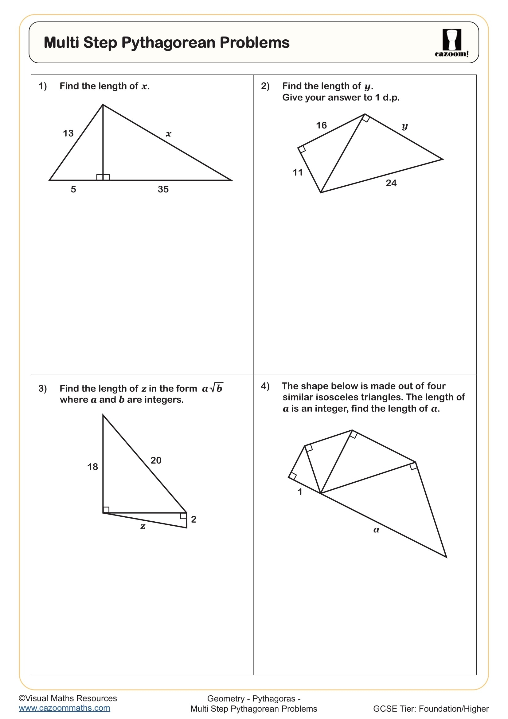 pythagorean formula worksheet pythagorean formula worksheet