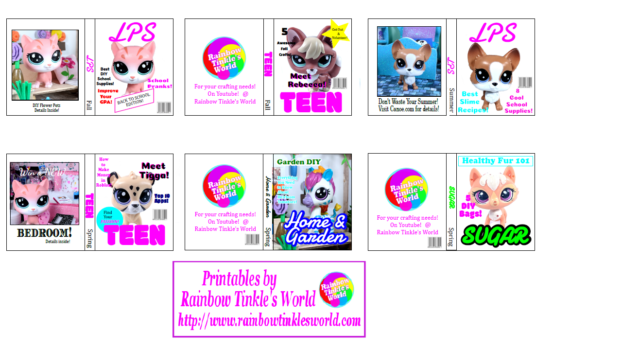 Rainbow Tinkle s World April 2018