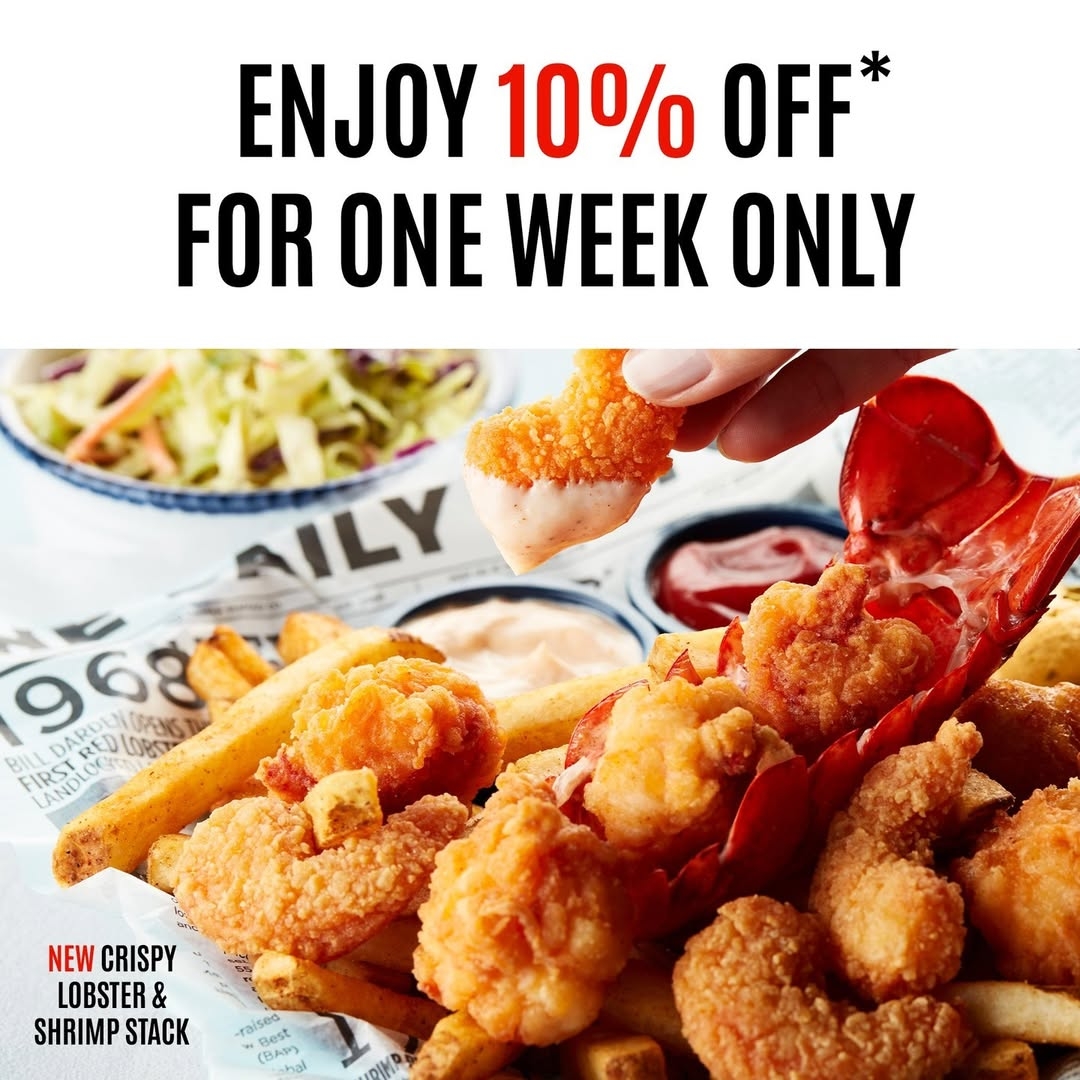 Red Lobster Coupons Save On Your Seafood Feast
