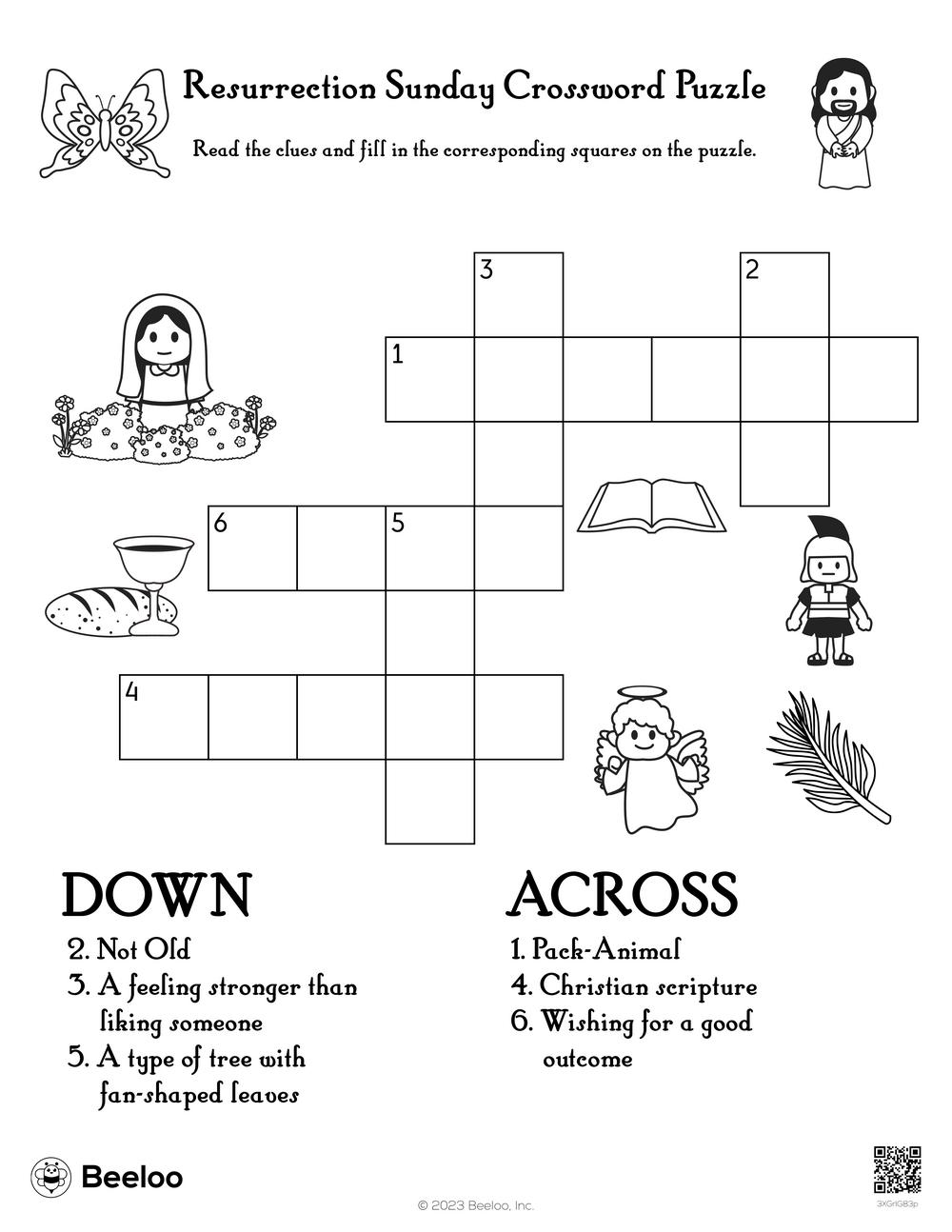 printable sunday crossword