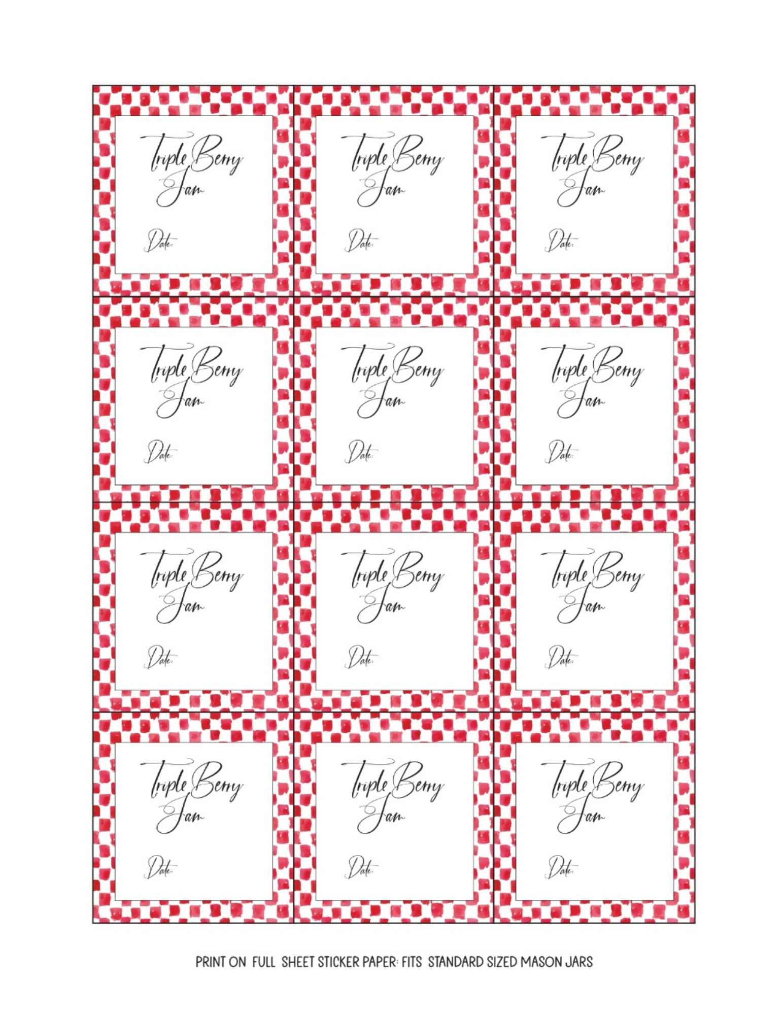 free printable canning labels free printable canning labels