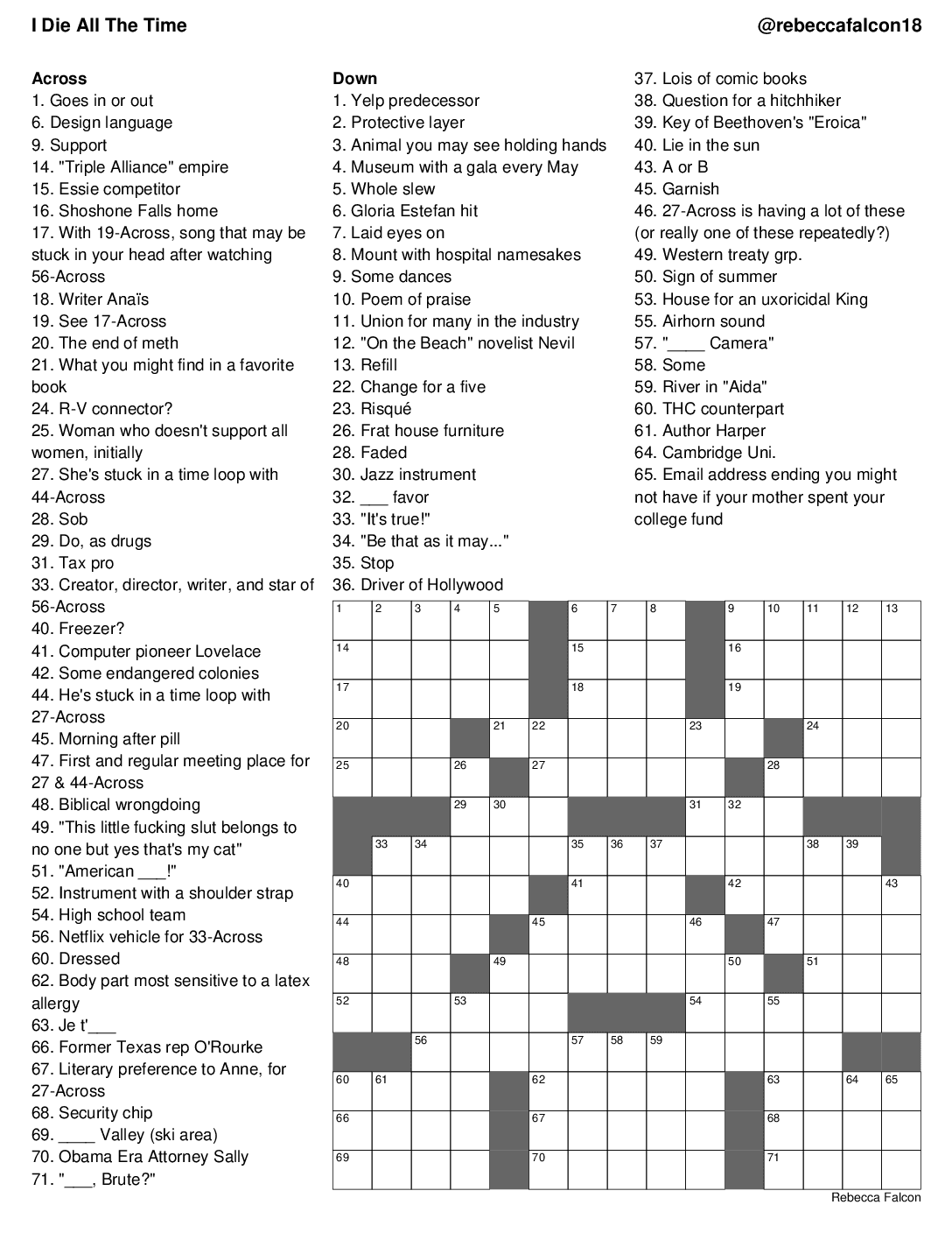 new york times crossword printable free