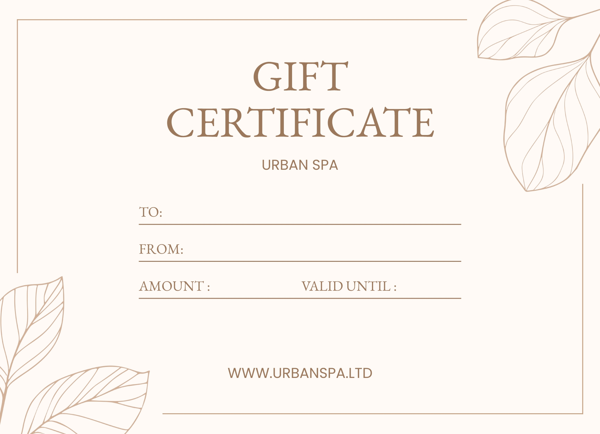free printable massage gift certificate templates