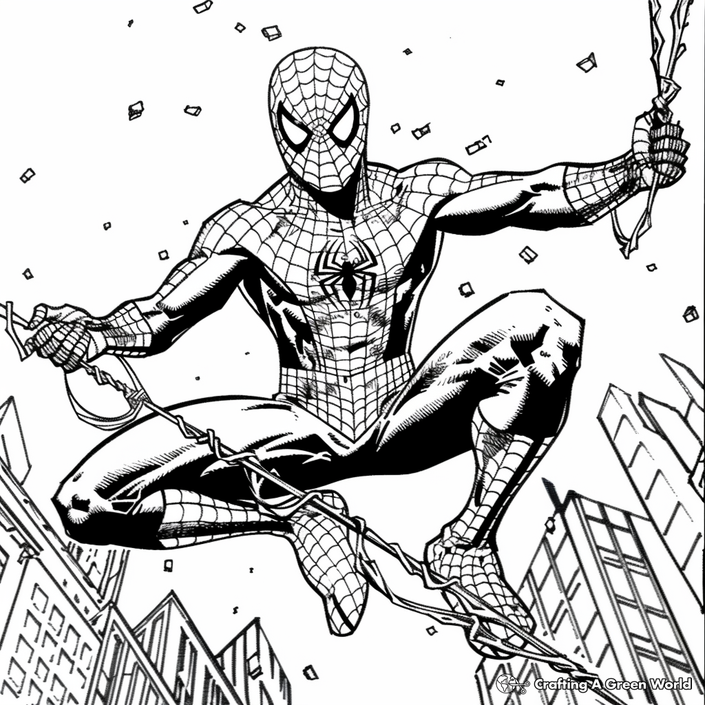 spiderman coloring pages printable