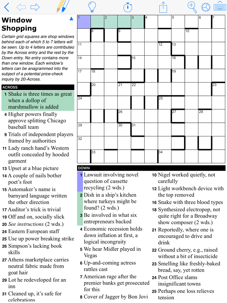 wsj crossword today free printable pdf