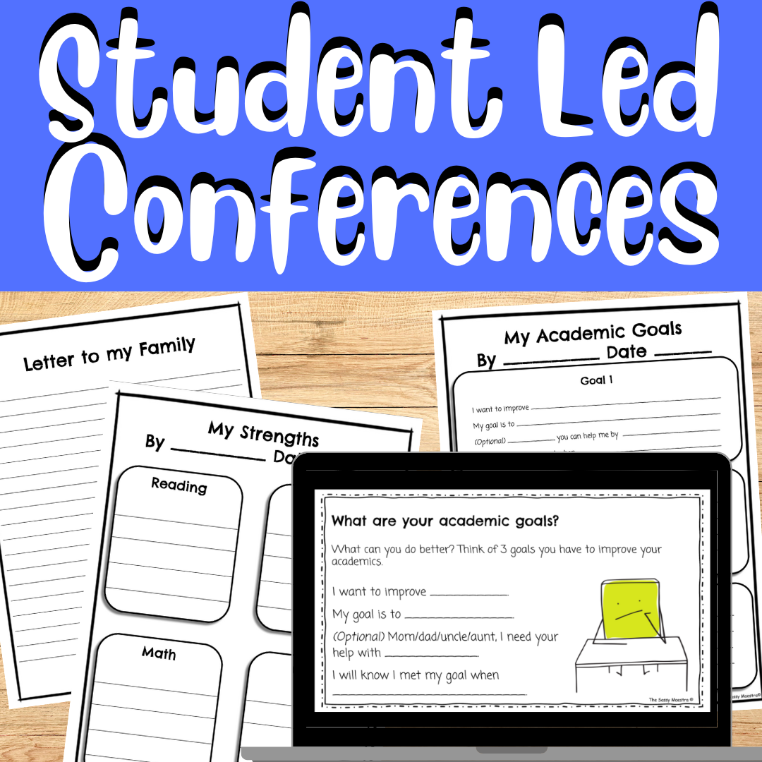 Student Led Conferences Templates Materials Handouts Lesson Letters Home Made By Teachers