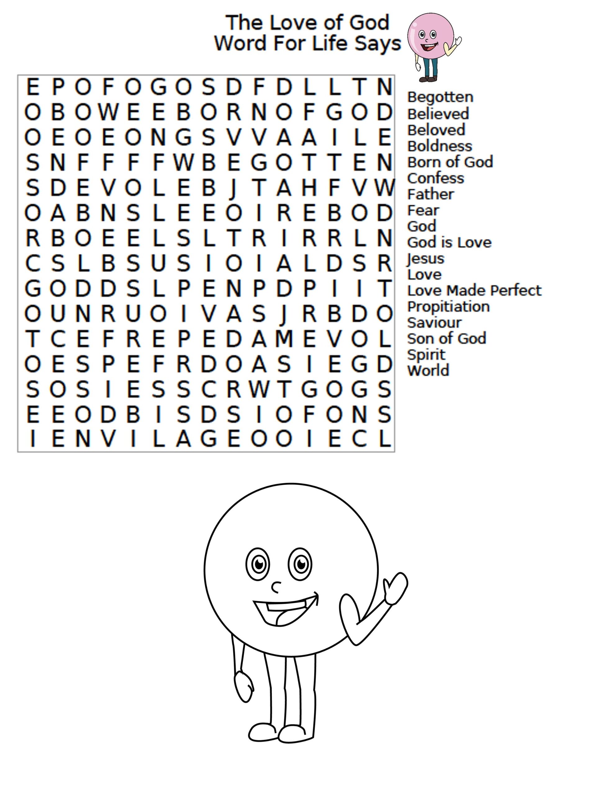 Sunday School Lesson The Love Of God 1 John 4 7 19 Word For Life Says 