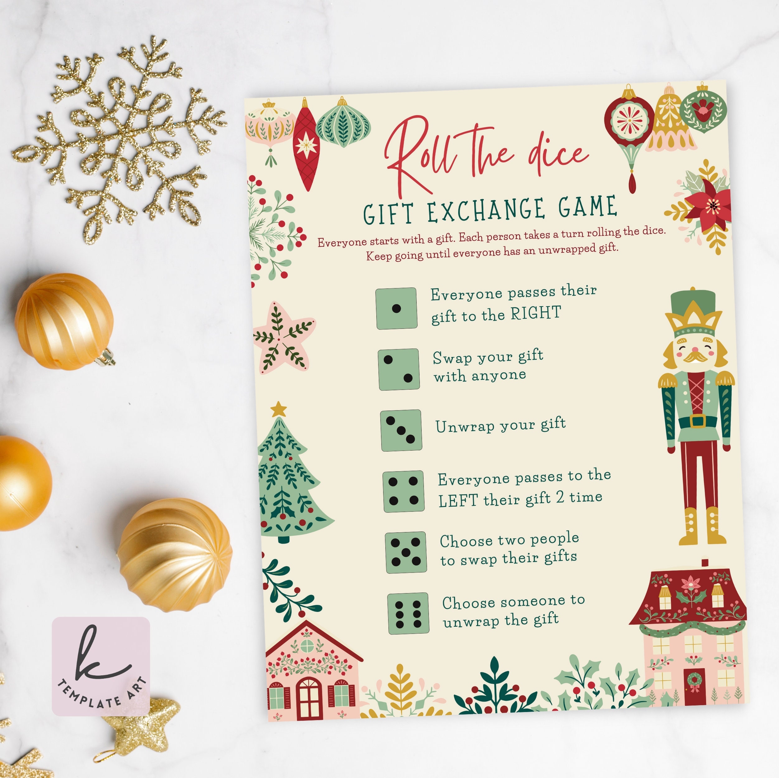 Switch Steal Unwrap Gift Exchange Game Pdf Holiday Gift Exchange Game Fun Game For The Family Present Swap Holiday Gift Exchange Game Etsy