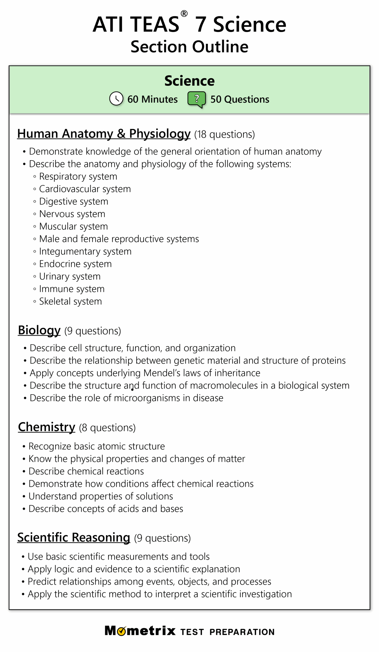 TEAS 7 Science Practice Test updated 2025 TEAS 7 Science Practice Test updated 2025
