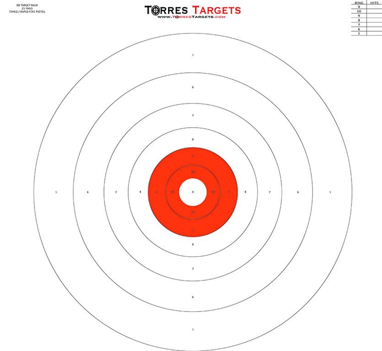 The NRA B8 Bullseye Target Is Making A Comeback Guns And Ammo Worksheets Library