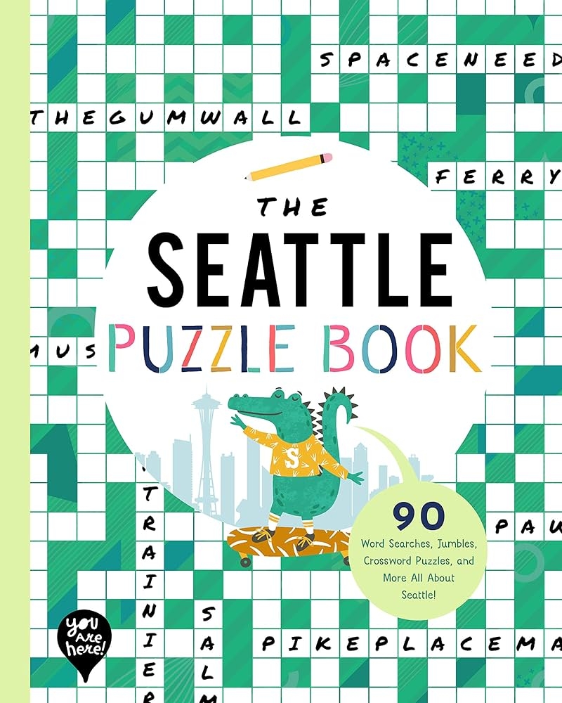 The Seattle Puzzle Book 90 Word Searches Jumbles Crossword Puzzles And More All About Seattle Washington Bushel Peck Books 9781952239496 Amazon Books