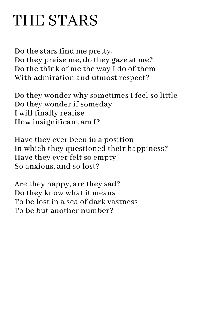 The Stars Printable Poem 2480x3580 A4 Size Alchemical Ink Prose Poetry s Ko fi Shop