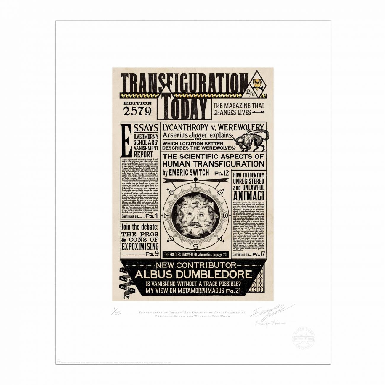 The Wizard s Voice Inexplicable Events Continue To Mystify Wizarding Community MinaLima