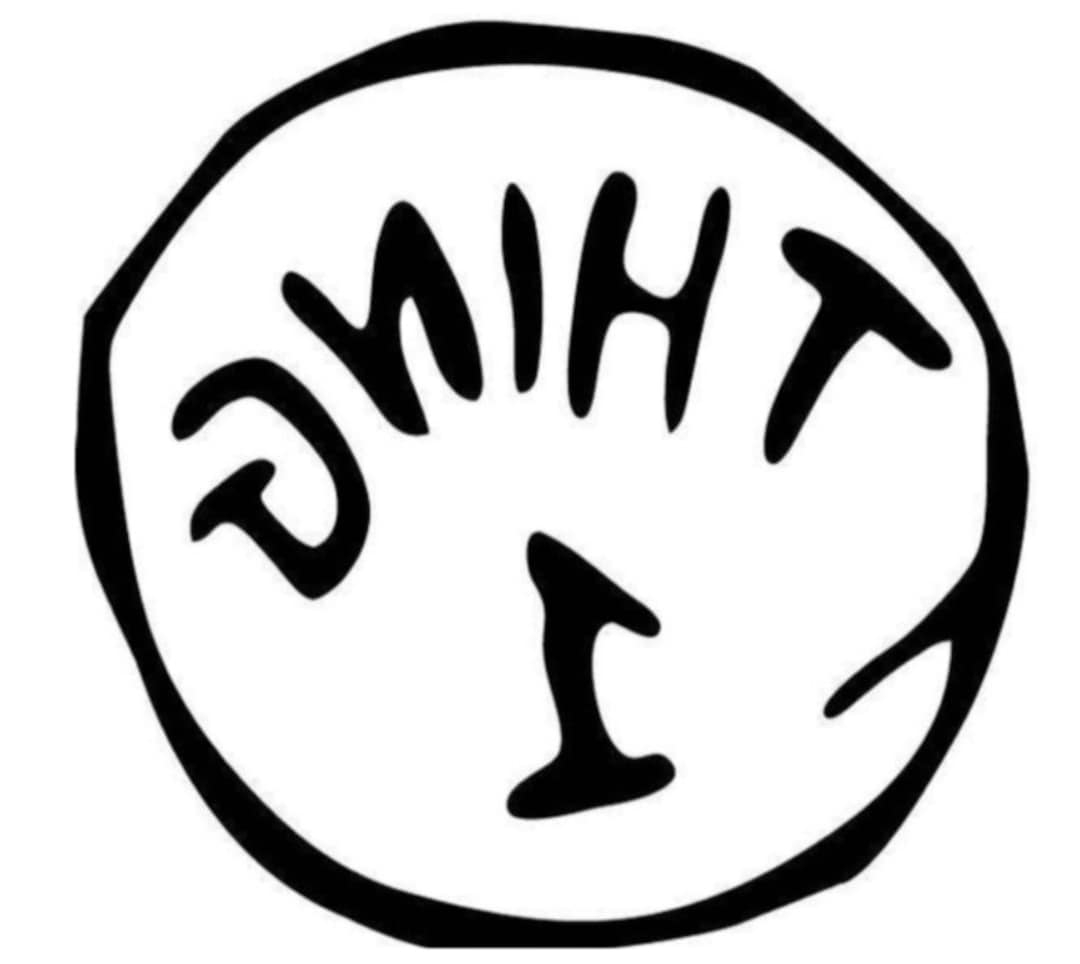 Thing 1 And 2 Shirt Template Etsy