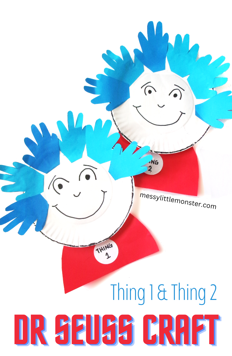 thing 1 and thing 2 printable cutouts