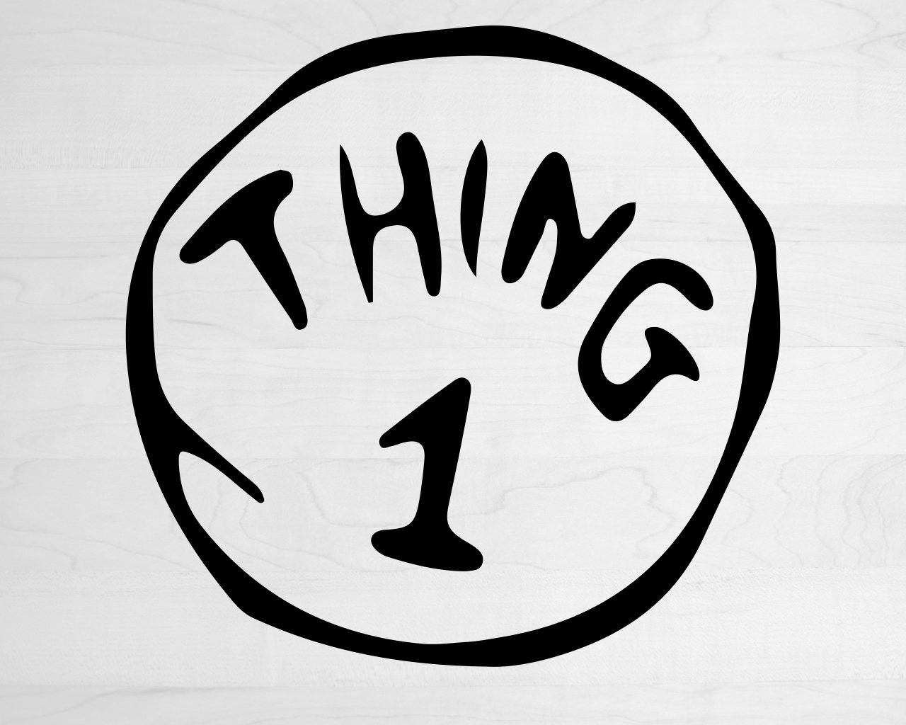 Thing 1 Thing 2 SVG Instant Digital Download Files Dr SVG Seuss Svg Teacher Thing One Thing Two Svg Instant Download Etsy