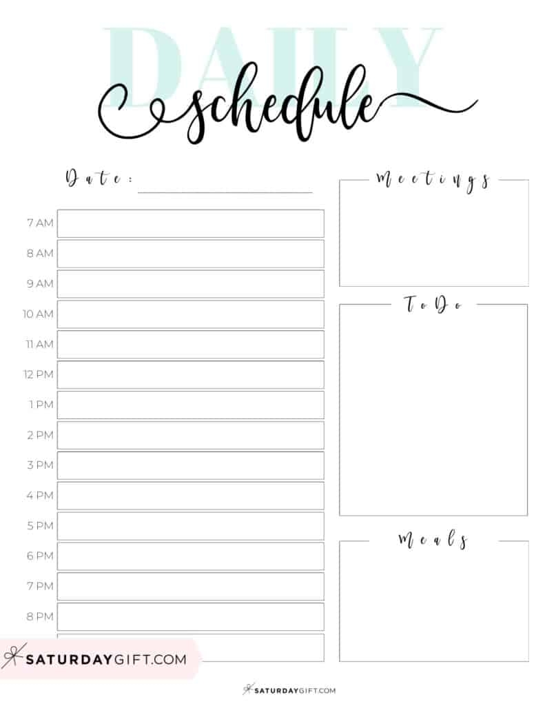 printable to do list