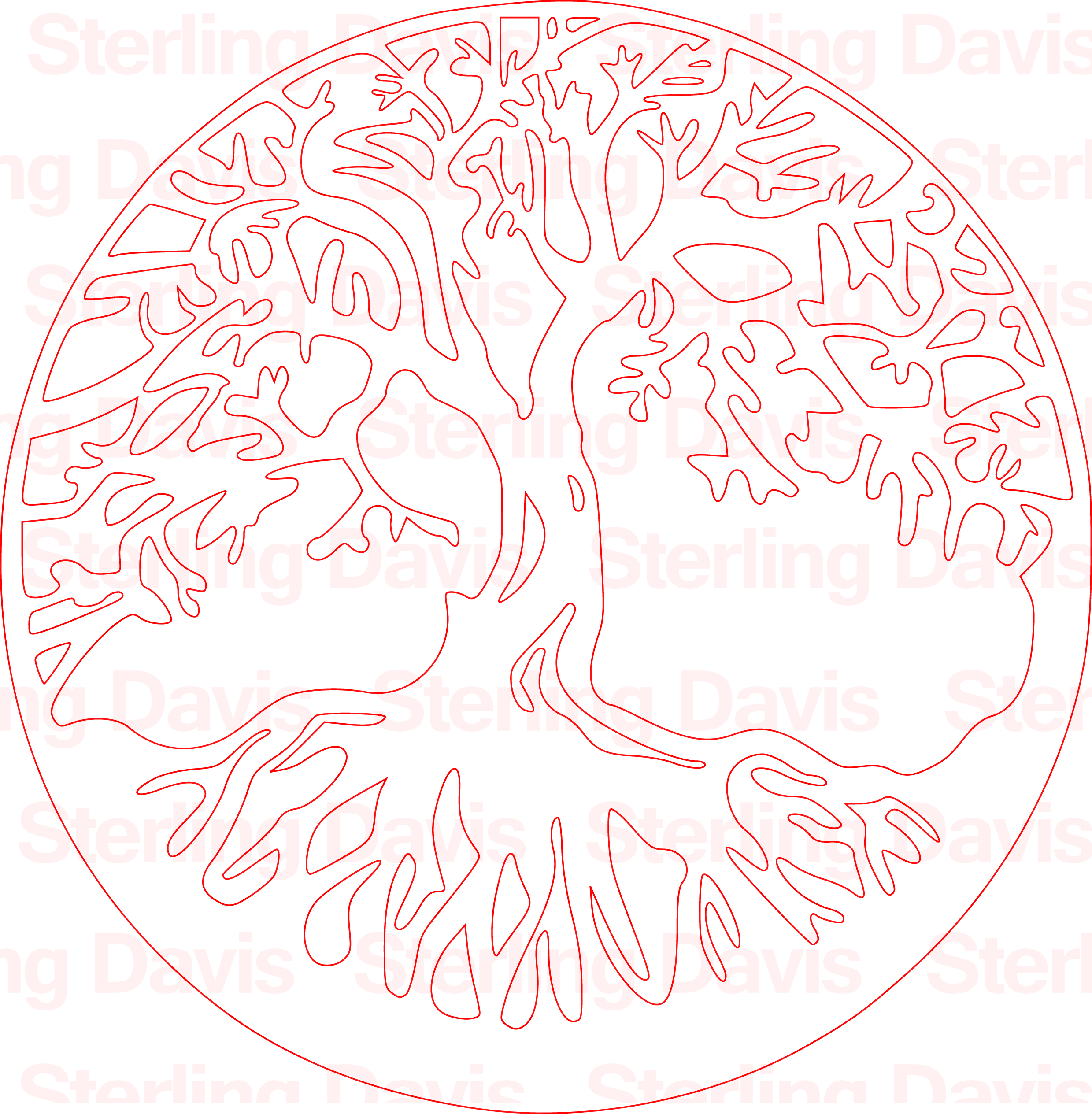 Tree Of Life Scroll Saw Pattern By Sterling Davis Maker Patterns Tree Of Life Scroll Saw Pattern By Sterling Davis Maker Patterns