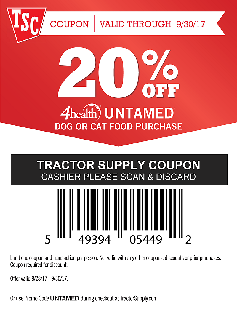 Tsc Dog Discount Food Coupons