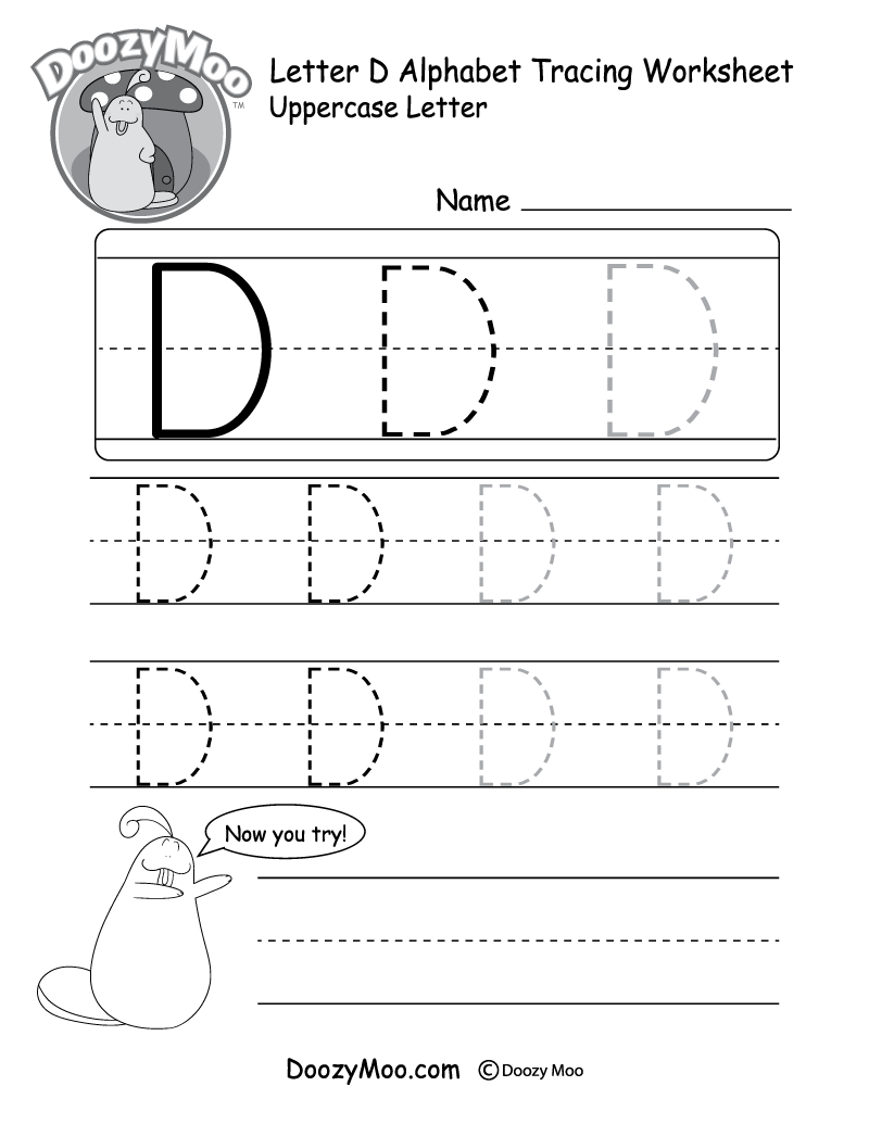 free printable letter tracing worksheets