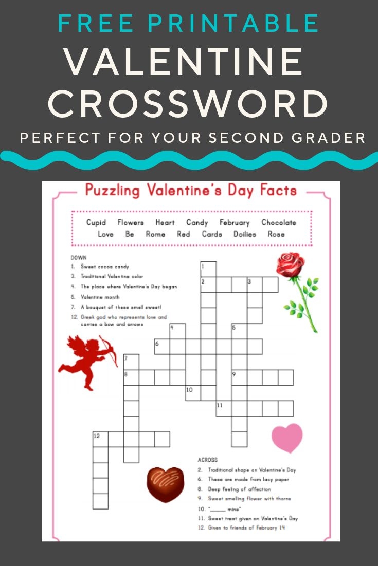 free printable valentine crossword puzzles printable